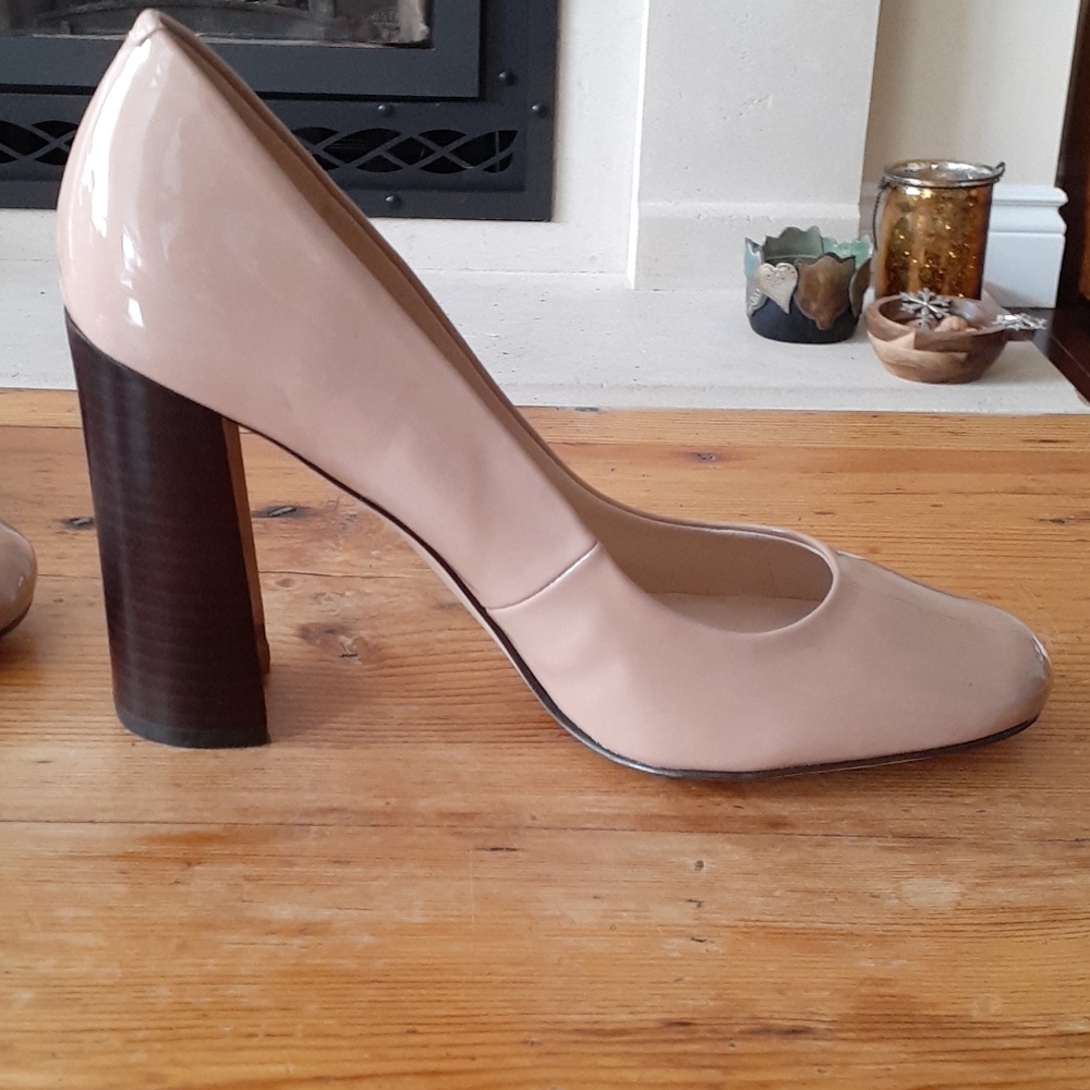 EUC Nine West Nude Heels - open to offers